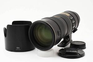 【美品】 NIKON ニコン 望遠ズームレンズ AF-S VR Zoom-Nikkor ED 70-200mm F2.8G IF ブラック Fマウント 【動作確認済み】 #2306