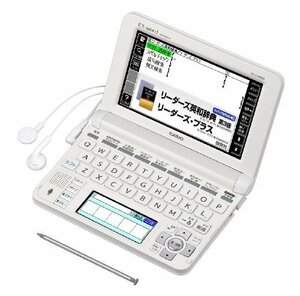 【中古】カシオ計算機 EX-word ホワイト系 XD-U9800