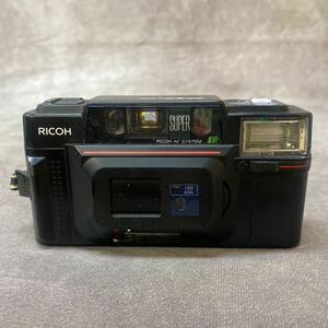RICOH リコー FF-3D AF SUPER フィルムカメラ レトロ ジャンク品 1:3.2 f=35mm RIKENON LENS 