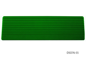 ダイヤスロープ 屋外用／幅76cm・解消高さ5.5cm・勾配度数15.5度（シンエイテクノ）DSO76-55　硬質ゴム製段差解消スロープ