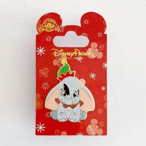 WDW DLR ディズニー ダンボ ピンバッジ クリスマス Disney ディズニーランド