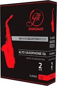 Gonzalez Reeds Classic Model ゴンザレス アルトサックスリード クラシックモデル (3-1/