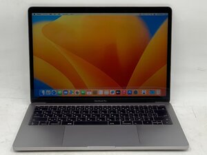 ★充放電回数：253★ Apple MacBook Pro (13-inch 2017) A1708 Core i5/2.3GHz RAM:16GB/SSD:512GB/2560x1600 Ventura