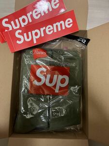 【新品未使用 送料無料】Supreme Hanes Crew Socks (4 Pack) Olive シュプリーム ヘインズ クルーソックス オリーブ