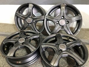 トップラン 14×4.5J 4H PCD 100 OFFSET+45 4本 14インチアルミホイール 851 (沖縄県・離島は発送不可)