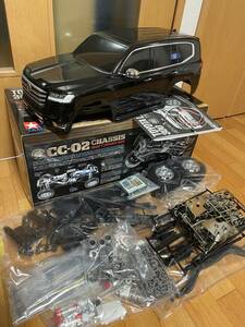 タミヤ 未使用CC-02 ランドクルーザー300 完成ボディ 訳あり 