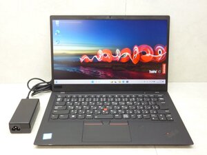 ☆1円☆第8世代☆Thinkpad☆X1CARBON 2018 20KG-A00SJP☆Core i5 1.60GHz/8GB/SSD256GB/高解像度/無線/カメラ/Office/Win11 DtoD領域☆