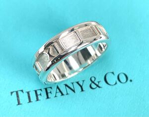 ★美品★ TIFFANY & Co. ティファニィー アトラス 銀製・シルバー925 14号