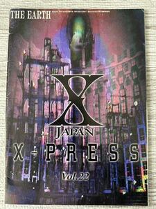 vol.22 会報　Ｘ JAPAN（エックス）ファンクラブ　　YOSHIKI hide ヨシキ　ヒデ　XJAPAN