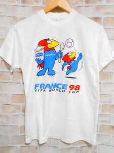 ★即決★【1998年 FIFA フランスワールドカップ】 デッドストック Tシャツsize150