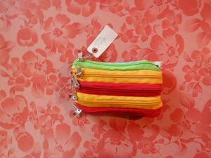 ジッパー　巻き巻き筆入れ　筆箱010701　Fashion Angels 17X10CM カラフル ペンシルケース　鉛筆入れ　PENCILCASE カラフルCOLOURFUL