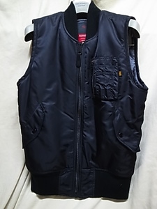 ★SWAGGER × ALPHA INDUSTRIES スワッガー × アルファ MA1ベスト Mサイズ★アーカイブarchive