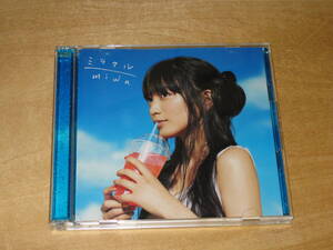  miwa ミラクル 完全生産限定盤 カラートレイ CD+DVD 送¥180～　