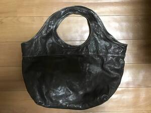 CHRISTIAN PEAU クリスチャン　ポー　レザーバッグ　used ブラック　美品