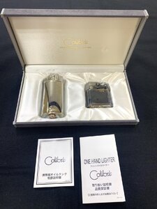 【5MA南11007F】1円スタート★Colibri★コリブリ★フリントオイルライター★オイルタンク★火花NG★ジャンク品★現状品★喫煙具★