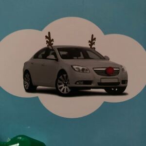 クリスマス 車デコレーション トナカイ Christmas Car Decorations 