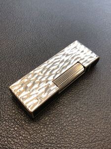 dunhill ダンヒル ガスライター ローラー　シルバー 喫煙具