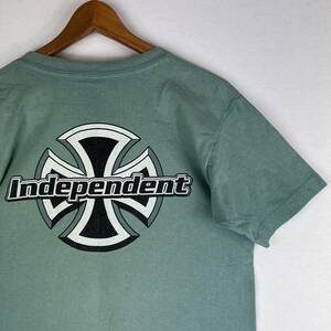 ビンテージ 90s【INDEPENDENT】Tシャツ USA製 BELTON インディペンデント M 80s オールドスケート powell zorlac dogtown santa cruz