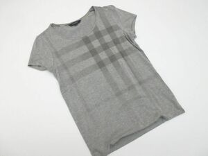 ゆうパケットOK 美品 BURBERRY バーバリー B1P11-207-07 半袖 カットソー sizeS/グレー ■◆