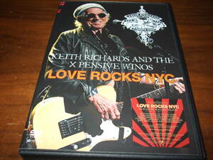 Keith Richards / X-Pensive Winos《 Love Rocks NYC PRO-SHOT 》★ライブ映像