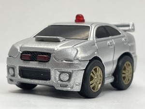 ■★THE POLICE　03　SUBARU IMPREZA WRX STI（覆面パトカー）（警察車両/プルバックカー)