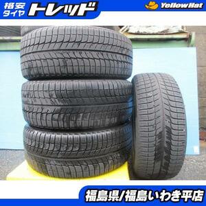 ★いわき★ 中古1セット限り！ 225/50R17 ミシュランX-ICE3+ 2019年製 スタッドレスタイヤ 4本セット 送料無料！