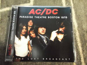 AC/DC[PARADISE THEATRE BOSTON 1978]CD 