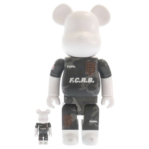 メディコムトイ BE@RBRICK FCRB x San Francisco Giant エフシーアールビー MLB サンフランシスコジャイアンツ フィギュア 人形 100%&400%