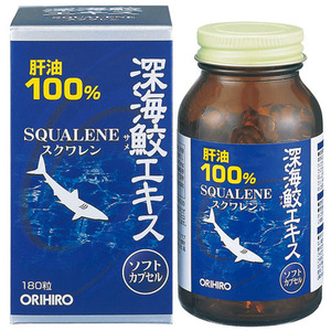 オリヒロ　深海鮫エキスカプセル180粒 30日分　肝油の持つ不思議なパワーを健康補助食品として美容と健康維持にお役立てください。