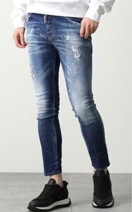 DSQUARED2 ディースクエアード DENIM デニム S74LB1331 46 size SKATER JEAN スケーター 定価110,000円 新品 未着用 