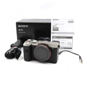 1円～ SONY ソニー α7C ミラーレス一眼カメラ ボディのみ 箱付 動作確認済 現状品 y53-3132493【Y商品】