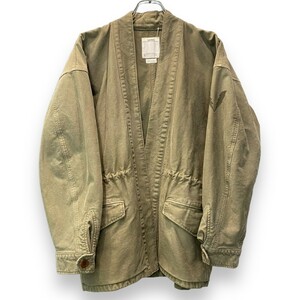 VISVIM 18AW SANJURO BENNY JKT サンジュウロウ ベニー ジャケット 2 カーキ オリーブ 0118205013030 ヴィズヴィム ビズビム 羽織