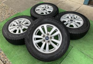 Ford 純正18インチホイール & 215/70R16 YOKOHAMA ice GURAD スタッドレタイヤ4本★S240713