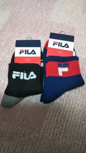 ◆未使用◆FILA フィラ KIDS 靴下2足セット 19～21cm