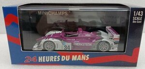 MINICAPMS/ミニチャンプス 1/43 Porshe RS Spyder Merksteijn/Verstappen/Bleekemolen-Class Winners 24h LM 2008