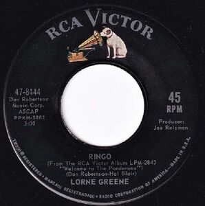 米7 Lorne Greene Ringo / Bonanza 478444 RCA Victor /00080