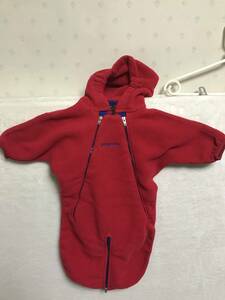 希少タグ付新品 09年 USA製 ベビー・バンティング patagonia Baby Bunting ロンパース