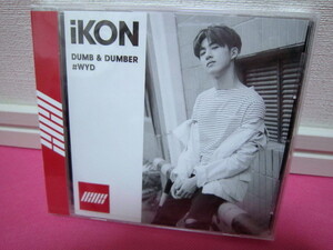 K-POP♪【新品】iKON アイコン B.I盤 ハンビン「DUMB & DUMBER」日本盤CD