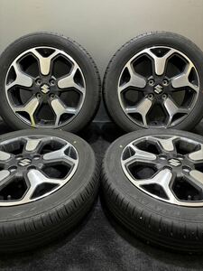 ★165/60R15 DUNLOP/ENASAVE EC300+ 20年製 スズキ ハスラー Xターボ 純正 15インチ 4.5J ＋45 100 4H 夏タイヤ 4本 (南1-F563)