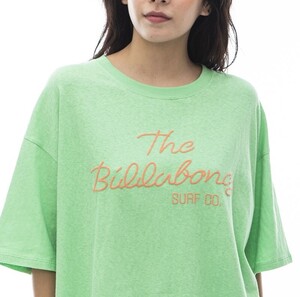 【SALE】★送料無料★2024春夏 新品【BILLABONG/ビラボン】THE BILLABONG CROPPED TEE クロップドＴシャツ GGC0 レディースL BE01C-204