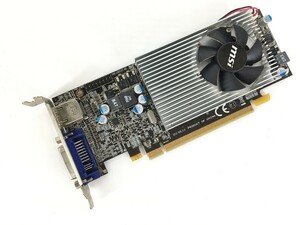 【グラボ・1GBメモリ搭載】MSI R5550-MD1G DDR3 ビデオカード グラフィックボード 動作保証 中古品【管:GB-102408】