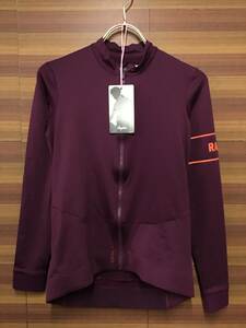 HU527 ラファ Rapha PRO TEAM LONG SLEEVE JERSEY 長袖サイクルジャージ バーガンディー S レディース