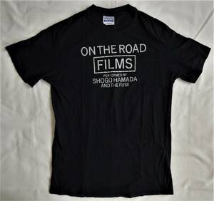 ★浜田省吾★ 超貴重 非売品 【ON THE ROAD FILMS】 黒 Tシャツ