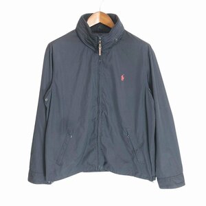 90年代 Polo by Ralph Lauren ポロ ラルフローレン スイングトップ ネイビー (メンズ L) P1870