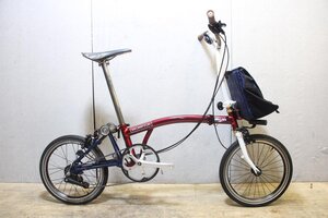 限定車体!! カスタム多数!!■BROMPTON Team GB Edition 169/2020 ブロンプトン 16インチ 折畳ミニベロ 2X3S 2021年モデル 美品