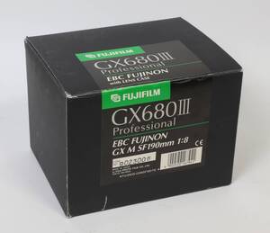 美品！富士フイルム　GX680Ⅲ用　GX Ｍ190mm F8