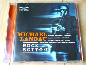 美品 CD 入手困難 MICHAEL LANDAU ROCK BOTTOM マイケル ランドウ ギタリスト チャー CHAR AOR ジャズ ブルース ロック 輸入盤