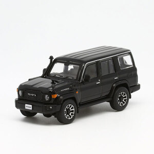 モデルワン MODEL1 1/64 トヨタ ランドクルーザー 70 ブラック RHD Toyota Land Cruiser 70 Atitude Black RHD