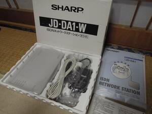 未使用 SHARP ISDNネットワークステーション JD-DA1-W