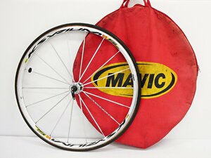 ○B) MAVIC マビック KSYRIUM SL キシリウム フロントホイールのみ アルミ 700mm ホイールバッグ付き　